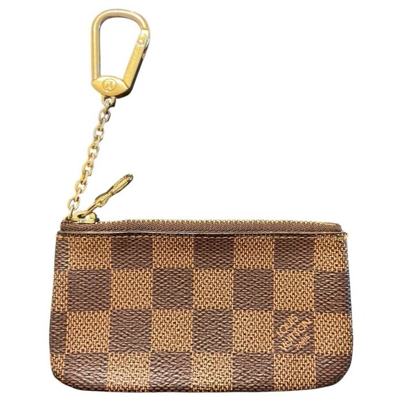 Authentic Louis Vuitton Damier Ebene Canvas Key Pouch - Picture 4 of 14